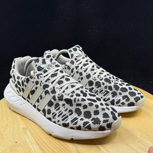 adidas Swift Run 22 Womens Running Shoes Cheetah Print GZ4976 Size 9.5 - Picture 5 of 10